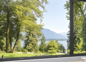 Nash Fixed Window installed in a modern home, letting in abundant natural light and offering an unobstructed outdoor view.