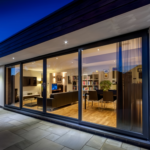 NASH 400 SERIES SLIDING DOOR 168 X 80 Both sides Opening (BLACK)