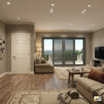 NASH 300 SERIES SLIDING DOOR 144 X 80 Both side Opening (BLACK)