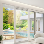 NASH 400 SERIES SLIDING DOOR 120 X 80 Both sides Opening (white)