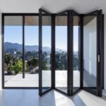 NASH 200 SERIES BIFOLD DOOR LEFT & RIGHT OPENING 144 X 80 (Black & White)