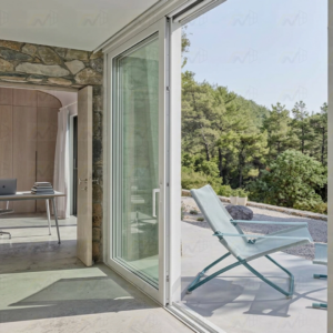 NASH 400 SERIES SLIDING DOOR 96 X 96 Both sides Opening (white)