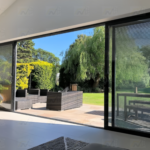 NASH 300 SERIES SLIDING DOOR 120 X 80 Both side Opening (BLACK)