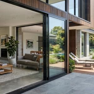 NASH 300 SERIES SLIDING DOOR 96 X 96 Both side Opening (BLACK)