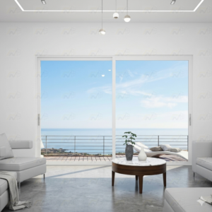 NASH 400 SERIES SLIDING DOOR 120 X 96 Both sides Opening (white)