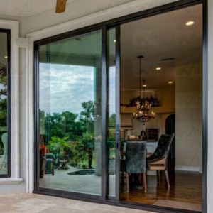 NASH 300 SERIES SLIDING DOOR 96 X 80 Both side Opening (BLACK)