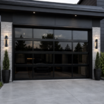 Glass Garage Doors Sectional 96 x 84 (Waterproof, Windproof