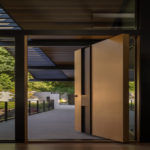 Aluminum Pivot Entry Doors with Smart Security lock 60 x 96