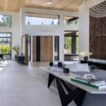 Aluminum Pivot Entry Doors with Smart Security lock 60 x 96